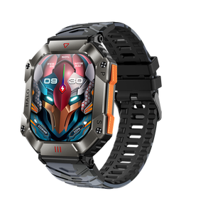 650mah Large Battery 2024 New Arrival 2.0 Inch Full Touch Screen Compass Outdoor <strong>Smart</strong> <strong>Watch</strong> Kr80 <strong>Cheap</strong> Smartwatch for Men - Product Image 5