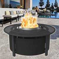 Japonais Rustique Rectangulaire MGO Yayi Fire Pit Sphere Carré Acier Rôtisserie Girafe Accessoires Chauffage Intérieur et Extérieur
