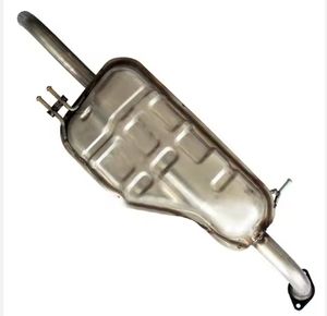 Venta directa de fábrica, accesorios de sistema de escape automático de alto rendimiento, silenciador de escape de acero inoxidable 409 para Hyundai Accent - Product Image 4