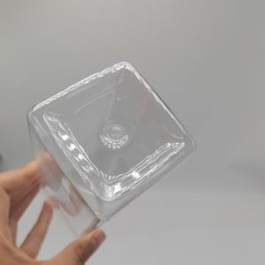 新批发定制透明120毫升250毫升350毫升500毫升1000毫升塑料瓶果汁 - Product Image 6