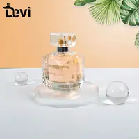 Devi卸売OEM/ODM 10ml 20m 100ml高級クラスキャップ空ラウンドファンシー香水ガラス瓶エレガントな香水瓶