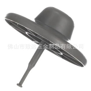 Brazo pulverizador flotante para inodoro W10195036, plástico gris, para lavavajillas Whirlpool, uso doméstico - Product Image 2