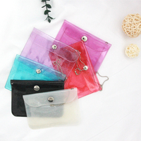 Bling paillettes Portable étui support pochette personnalisée maquillage sac cosmétique pour femmes PVC emballage sac porte-clés rouge à lèvres sac Shenzhen