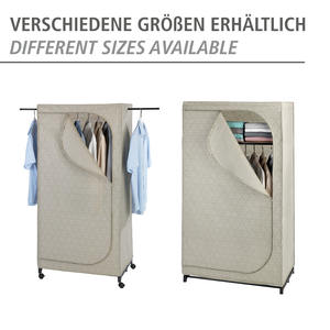 WENKO Balance Kleiderschrank 90x160x50cm taupe - Product Image 2
