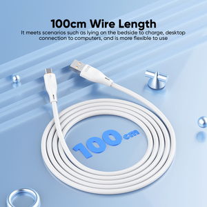 VIDVIE Chất Lượng Cao Điện Thoại Di Động 2.4A Max 1M TPE Micro USB Nhanh Chóng Sạc Dòng Dữ Liệu Cáp Được Xây Dựng-Trong Thông Minh LC Chip - Product Image 6