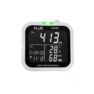 <span class=keywords><strong>Carbon</strong></span> <span class=keywords><strong>Dioxide</strong></span> Meter với nhiệt độ độ ẩm Tester cho du lịch Nhà phát triển phòng - Product Image 1