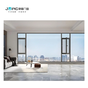 Окна и двери JYing Top Window Brand: ультратонкие стеклянные окна и двери из алюминиевого сплава, узкие окна от пола до потолка. - Product Image 3