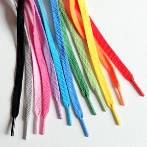 Tali Sepatu Atletik Kustom, Tali Sepatu Olahraga Fashion, Tali Sepatu Datar Bermotif untuk Air - Product Image 3