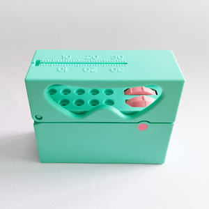 Caja organizadora <span class=keywords><strong>de</strong></span> limas para conductos radiculares, desinfectable, con 10 orificios, autoclavable, soporte para agujas endodónticas - Product Image 3