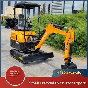 Fournisseur d'exportation d'excavatrices sur chenilles Ht20, mini-excavatrice agricole, certification européenne cinq - Product Image 1