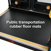 Tapis de sol en caoutchouc pour bus, sur mesure, imperméables, écologiques, amortissants et insonorisants, découpés sur mesure