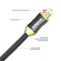 Câble tressé certifié 8K pour HDMI 2.1 PVC 8K 60Hz 4K 120Hz 48Gbps EARC pour moniteur de jeu Boîte de synchronisation Projecteur Audio Vidéo