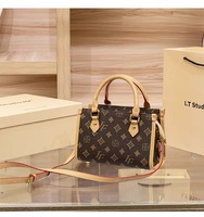 Tas Tote Kanvas Berlapis Baru Tas Tangan Wanita Tahan Air Kapasitas Besar Sedang Tas Bahu Modis untuk Perjalanan Musim Panas Musim Gugur Musim Dingin