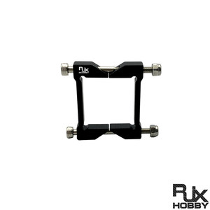 RJXHOBBY RJX 20/25mm Collier de fixation carré en alliage d'aluminium pour tube carré en carbone, connecteur pour drone - Product Image 3
