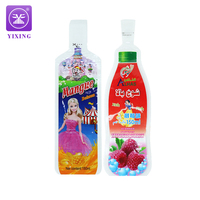 Sachet de boisson en forme spéciale personnalisée, gel énergétique au collagène liquide, sachet de 30 ml en forme de bouteille pour boisson au jus