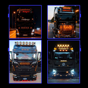 <span class=keywords><strong>Super</strong></span> lumineux 12V 24V <span class=keywords><strong>7</strong></span> pouces 60W Blanc/jaune DRL LED Lumière de travail Hors route Projecteur Camion Conduite Phare pour Jeep Voiture 4x4 - Product Image 6