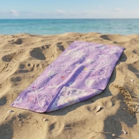 Heavy Weight Luxury Personalized Custom 100% Cotton Sublimation Printed Cabana Jacquard Beach Towel with Logo Custom Print