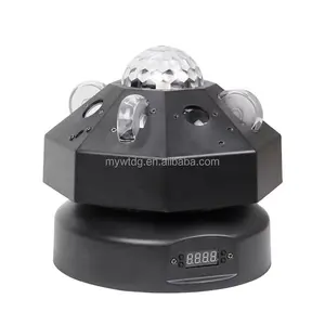 Mini stage lighting telecomando beam pattern magic ball 3 in 1 luci rotanti a led a colori rotanti