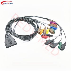 Compatibele Schiller MS-12 10 Lood Ecg Kabel, Snap, Iec, Schiller Ms 12 Holter Kabel - Product Image 3