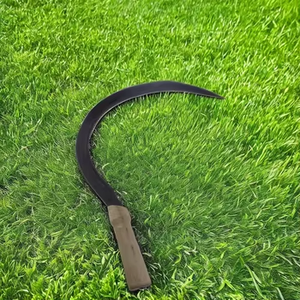 Garden Farm <strong>Sickle</strong> Hand Held <strong>Tool</strong> With Long Handle for Cutting Grass - Product Image 4