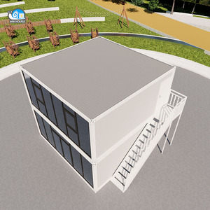 2 camada cortina parede vidro Modular Container casa para Villa Residencial Hotel Container casa - Product Image 5