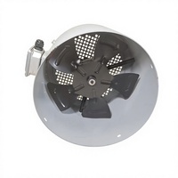 Ventilateurs axiaux AC industriels pour moteurs triphasés, ventilateur de refroidissement et de ventilation pour moteur à fréquence variable électrique