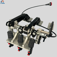 Nouvelle boîte de vitesses à 3 pédales suspendue de course avec barre d'équilibrage et cylindres maîtres en aluminium CNC pour voitures de rallye et de drift sur piste