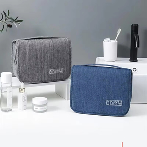 Bolsa de Aseo Portátil de Gran Capacidad al por Mayor con Gancho para Colgar, Impermeable, para Cosméticos de Mujer y Estuche de Maquillaje para Hombre - Product Image 3
