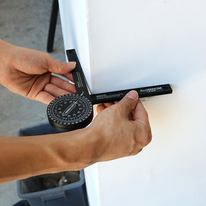 Gönye testere İletki alüminyum alaşım açı bulucu seviye ölçer gönye ölçer gonyometresi İletki İnklinometre ölçme - Product Image 6