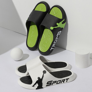 Chanclas de PVC Antideslizantes para <span class=keywords><strong>Hombre</strong></span>, Sandalias de Playa y Casa, Diseño Deslizable para Verano - Product Image 1