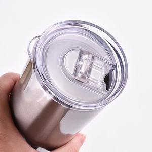 <span class=keywords><strong>Gobelet</strong></span> Offre Spéciale droit à sublimation de 20 oz, tasse de voyage isolée sous vide à double paroi en acier inoxydable avec couvercle coulissant - Product Image 5