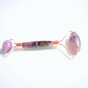 Grande Quantité Améthyste rouleau et <span class=keywords><strong>gua</strong></span> <span class=keywords><strong>sha</strong></span> outils d'oeil de visage de Massage du <span class=keywords><strong>cou</strong></span> pour Anti-Vieillissement - Product Image 4