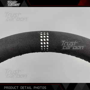 Volante Personalizado de Fibra de Carbono Mate con Empuñadura de Gamuza para BMW X3 X5 F10 F30 F87 F82 F80 F11 F15 <span class=keywords><strong>M2</strong></span> M3 M4 M5 <span class=keywords><strong>240i</strong></span> 440i 540i - Product Image 5