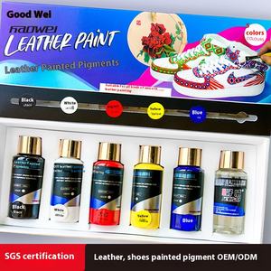 Revestimiento líquido DIY de <span class=keywords><strong>cuero</strong></span> pintado a mano de fábrica de <span class=keywords><strong>zapatillas</strong></span> personalizadas OEM con pigmento acrílico no Angelus a base de agua - Product Image 2