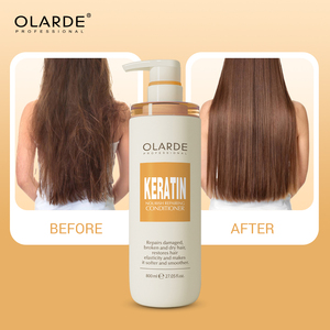 Tratamiento Capilar de Queratina Orgánica de Marca Privada, <span class=keywords><strong>Acondicionador</strong></span> Nutritivo Profundo Antiencrespamiento para Cabello Dañado, para Uso Diario - Product Image 4