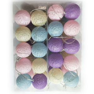 Kỳ nghỉ chuỗi đèn giáng sinh 1.5m 3M bông bóng RGB <span class=keywords><strong>LED</strong></span> <span class=keywords><strong>Strip</strong></span> Cổ Tích đèn IP65 Đảng/Arch/Patio/cây/BISTRO/rèm - Product Image 5