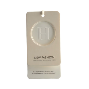 Quần áo nam và nữ mẫu cá tính treo thẻ tùy chỉnh nhãn giá nhãn Logo tùy chỉnh - Product Image 6