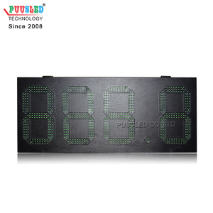 Fabricación de precio bajo de buena calidad LED 7 segmentos dígito número 888,8 panel de gasolinera LED Pantalla de precio de aceite para gasolinera - Product Image 4