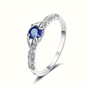 Anello rotondo da donna con design semplice a cerchio, accessorio per dito da indossare tutti i giorni - Product Image 2