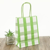 Sac de courses en papier kraft imprimé sur mesure avec poignée torsadée, sac de transport pour plats à emporter de restaurant, beige brun, écologique