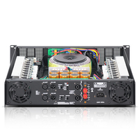 Amplificateur de puissance stéréo 2 canaux de classe H de haute qualité CA6 500W/750W 8/4 ohms, utilisation sur scène audio professionnelle, XLR 20Hz-20KHz
