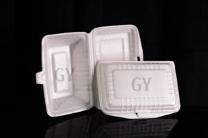 Food <b>Box</b> Single-use Foam Containers Takeout Foam Boxes Disposable Dining Containers Meal Boxes <b>Lunch</b> Containers <b>Lunch</b> Boxes - Product Image 2