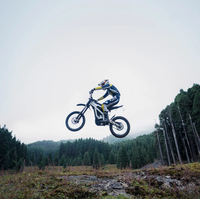 Sepeda Motor Listrik EU STOCK High Speed Road Ebike EKXBike M1 Dewasa dengan Motor Hub Depan, Baterai Lithium 72V 50AH, dan Rangka Aluminium