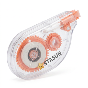 Cinta Correctora de Gran Capacidad de 8 Metros, Diseño Ergonómico en Forma de Frijol, Mecanismo de Engranaje POM Suave, <span class=keywords><strong>Corrector</strong></span> Translúcido - Product Image 5