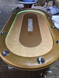 Table de poker LED pliable, table de poker LED portable, table de <span class=keywords><strong>blackjack</strong></span> pliable personnalisée pour <span class=keywords><strong>casino</strong></span> - Product Image 6