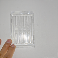 Étui à cigarettes 5 emplacements à fermeture rapide, emballage plastique blister, compatible avec les cigarettes roulées de taille 1 1/4