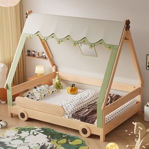 2025, <span class=keywords><strong>cama</strong></span> nido de madera maciza para niños y niñas con barandilla, <span class=keywords><strong>cama</strong></span> individual para bebés, camas para niños, <span class=keywords><strong>cama</strong></span> de madera para bebés, <span class=keywords><strong>cama</strong></span> <span class=keywords><strong>Montessori</strong></span> - Product Image 3