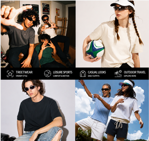 Camiseta de manga corta estilo bandana de 210G, personalizada para verano, transpirable, con sensación refrescante, absorción del sudor y secado rápido. - Product Image 1