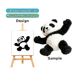 Peluche Personalizzato a Forma di Cavallo Bianco, Giocattolo Morbido con Imbottitura in Cotone PP e Materiale Super Soffice - Product Image 6