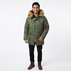Nouvelle parka classique pour homme 2026, personnalisez votre propre produit, parkas de qualité supérieure, prix de gros, OEM - Product Image 1